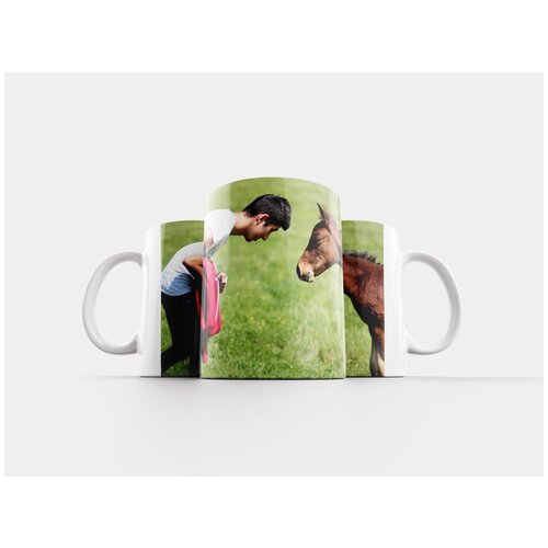 фото Кружка "лошадь, мальчик, играть" 320 мл lotsprints