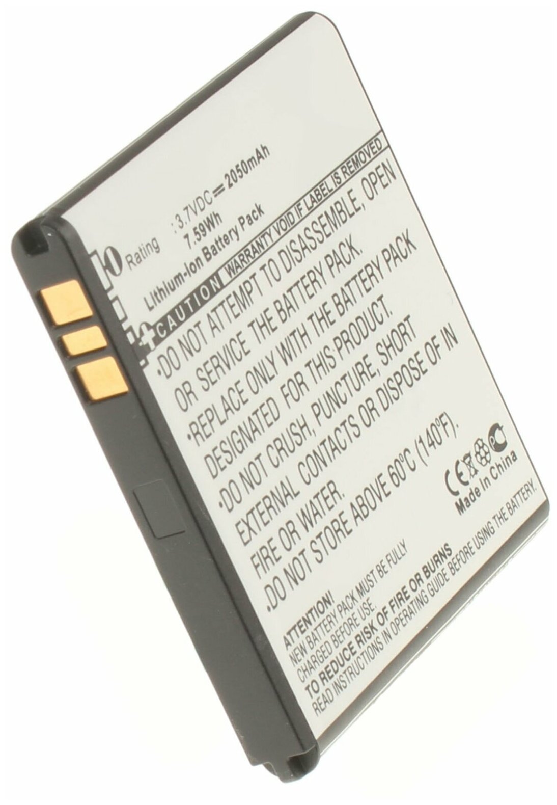 Аккумулятор iBatt iB-B1-M1094 2050mAh для Sony Ericsson BA950,