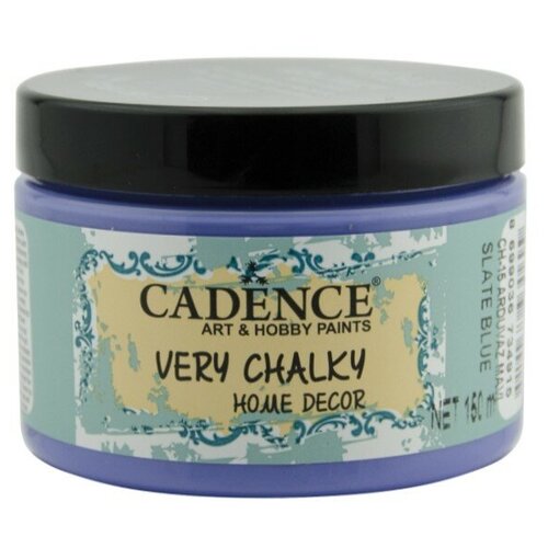 Акриловая краска Cadence Very Chalky Home Decor. Slate Blue-CH15