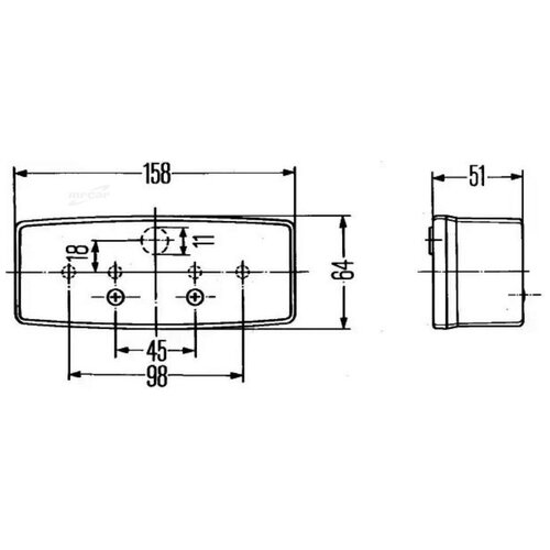 фото Behr-hella 2sd003184041 задний фонарь 12v behr hella service