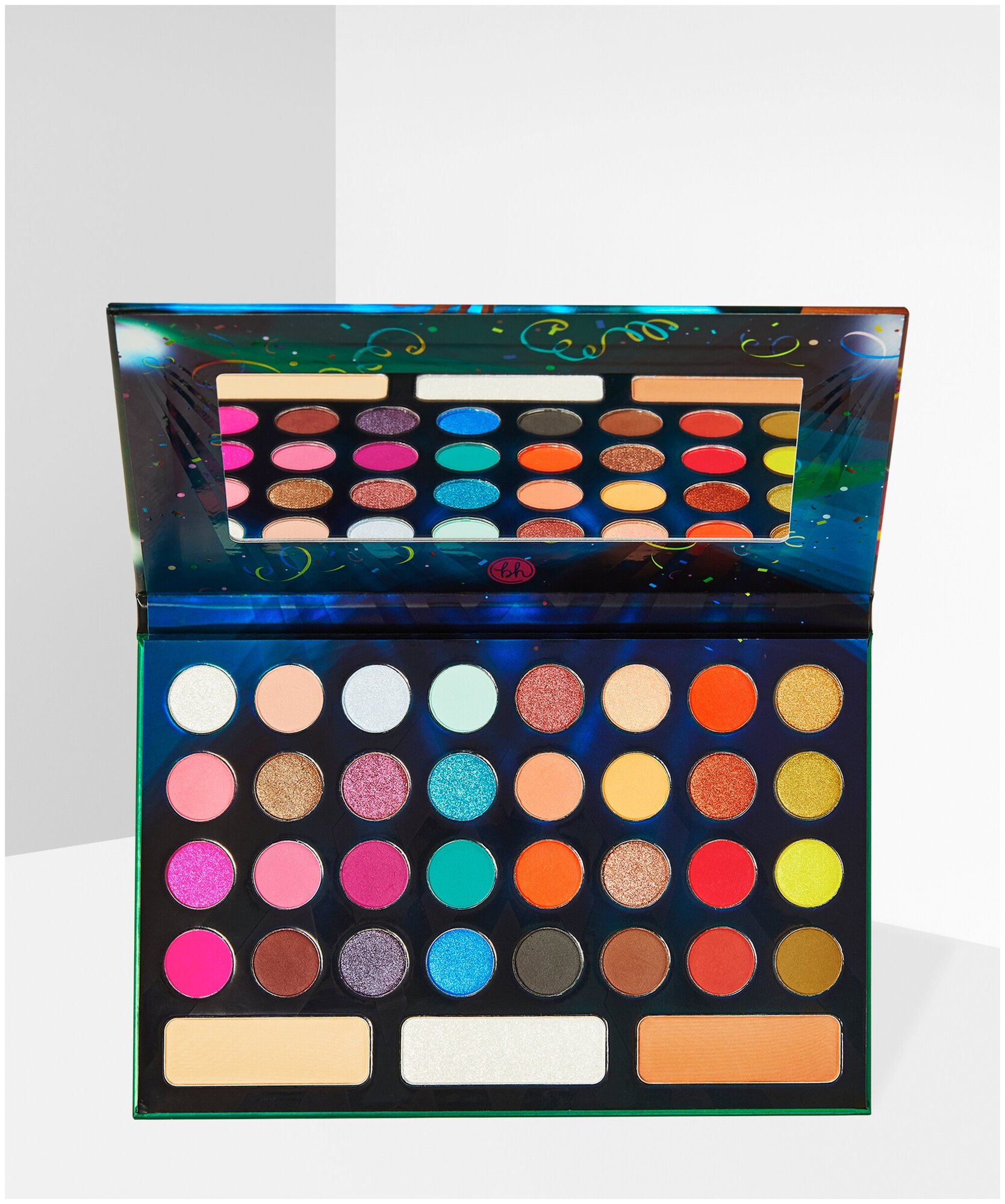 Палетка теней для век/пигменты для век BH Take me to Ibiza 35 color shadow palette exclusive by Beauty Bay