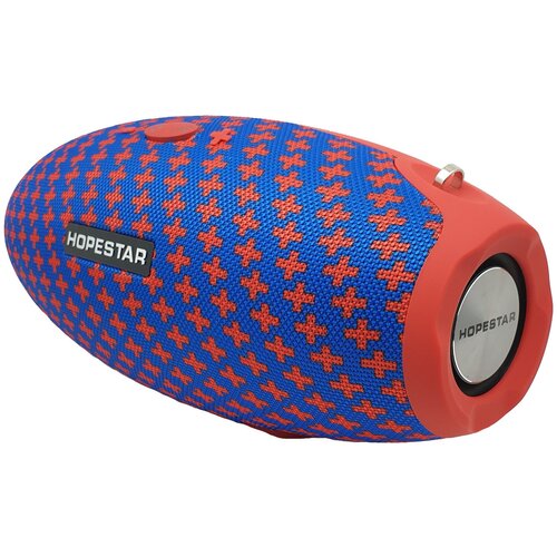 Портативная bluetooth колонка Hopestar H25 красно-синий 350000₽