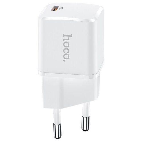 фото Зарядное устройство hoco n10 starter usb-c, белый