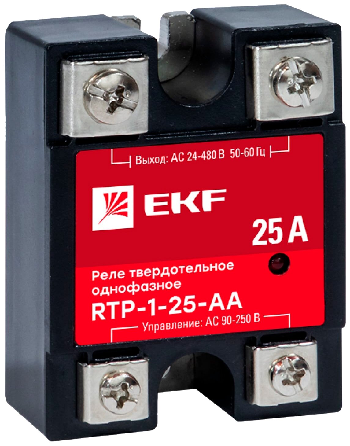 Твердотельное реле EKF однофазное RTP-25-AA PROxima rtp-1-25-aa