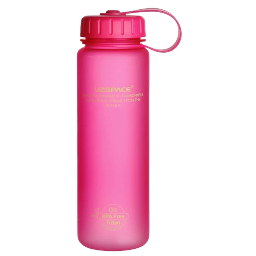 фото Uzspace бутылка для воды uzspace colorful frosted 3025, 500 мл, цвет: розовый