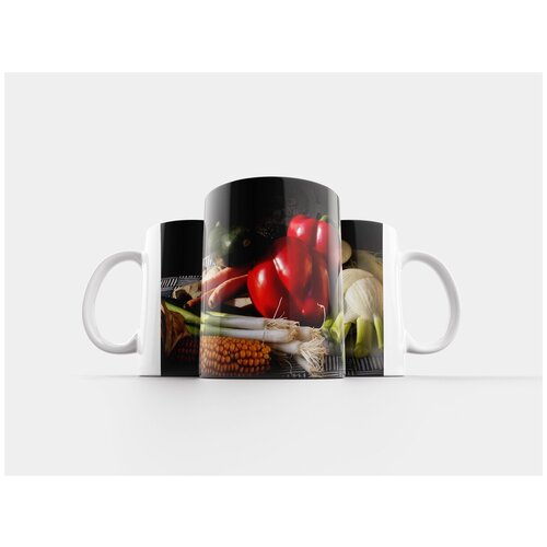 фото Кружка "овощи, перец, желтая свекла" 320 мл lotsprints