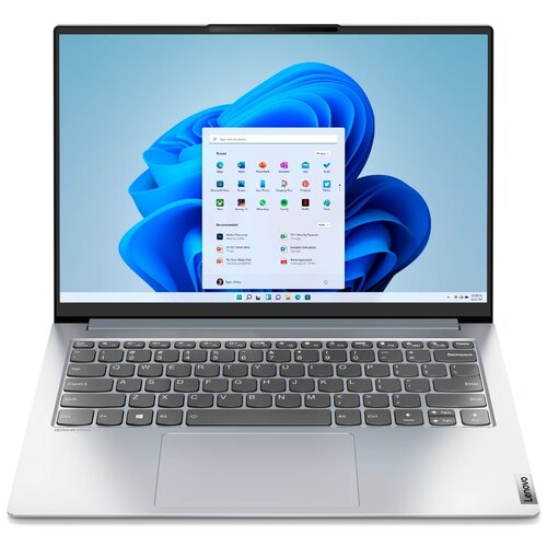 14 Ноутбук Lenovo Yoga Slim 7 Pro 14ACH5 2240x1400 AMD Ryzen 5 5600H 33 ГГц RAM 16 ГБ DDR4 SSD 512 ГБ AMD Radeon Graphics Windows 11 Home 82MS00CJRU Light Silver 17300000₽