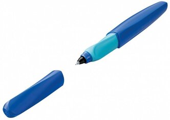 Ручка роллер Pelikan Office Twist Standard R457 (PL814782) Deep Blue, 2 катриджа с синими чернилами