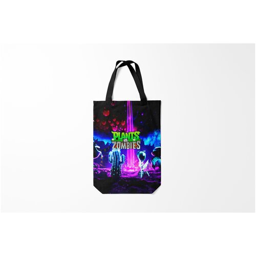 фото Сумка-шоппер / 31х42 см / геймерам / plants vs. zombies vs.zombies burnettie