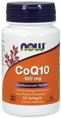 Капсулы NOW CoQ10, 90 г, 100 мг, 50 шт.