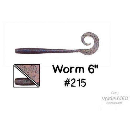 приманка gary yamamoto worm 6 239 0000680962 Приманка GARY YAMAMOTO Worm 6 #215, # 0000682377