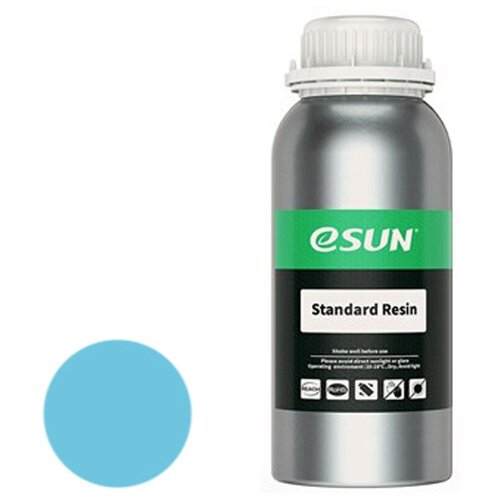 фотополимерная смола esun на основе pla для lcd dlp 1 кг белый Фотополимерная смола ESUN Standard (1 л.) белый