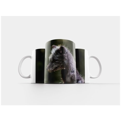 фото Кружка "песец, ледяная лиса, шерсть" 320 мл lotsprints