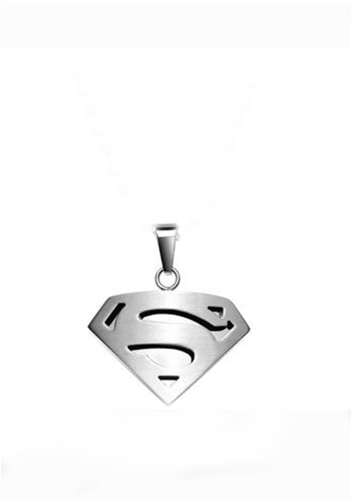 Кулон на шею подвеска для мужчины на цепочке Супермэн