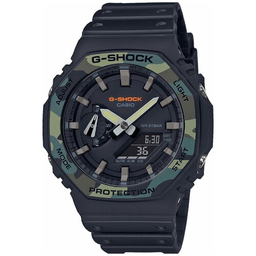 Наручные часы CASIO G-Shock, хаки, зеленый
