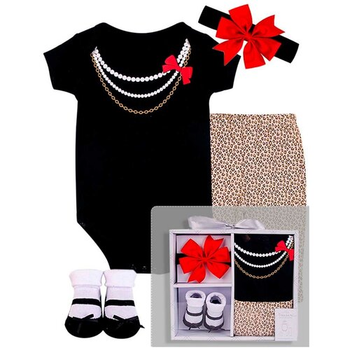 Подарочный комплект белья для новорожденного 4 предмета