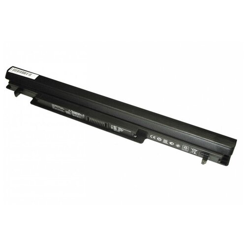 Аккумулятор (Батарея) для ноутбука Asus K46 K56 A46 A56 (A32-K56) 14.4V 2600mAh REPLACEMENT черная аккумулятор батарея для ноутбука asus a46 a41 k56 15v 2850 mah