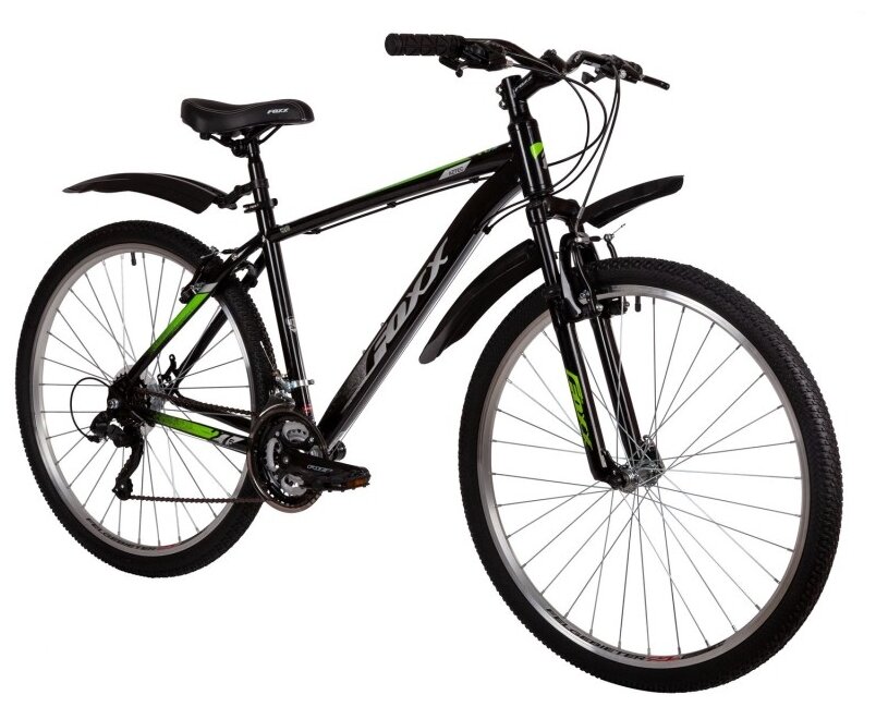 FOXX Велосипед Foxx Aztec 27,5" (рама 20", черный, 27SHV. AZTEC.20BK2)