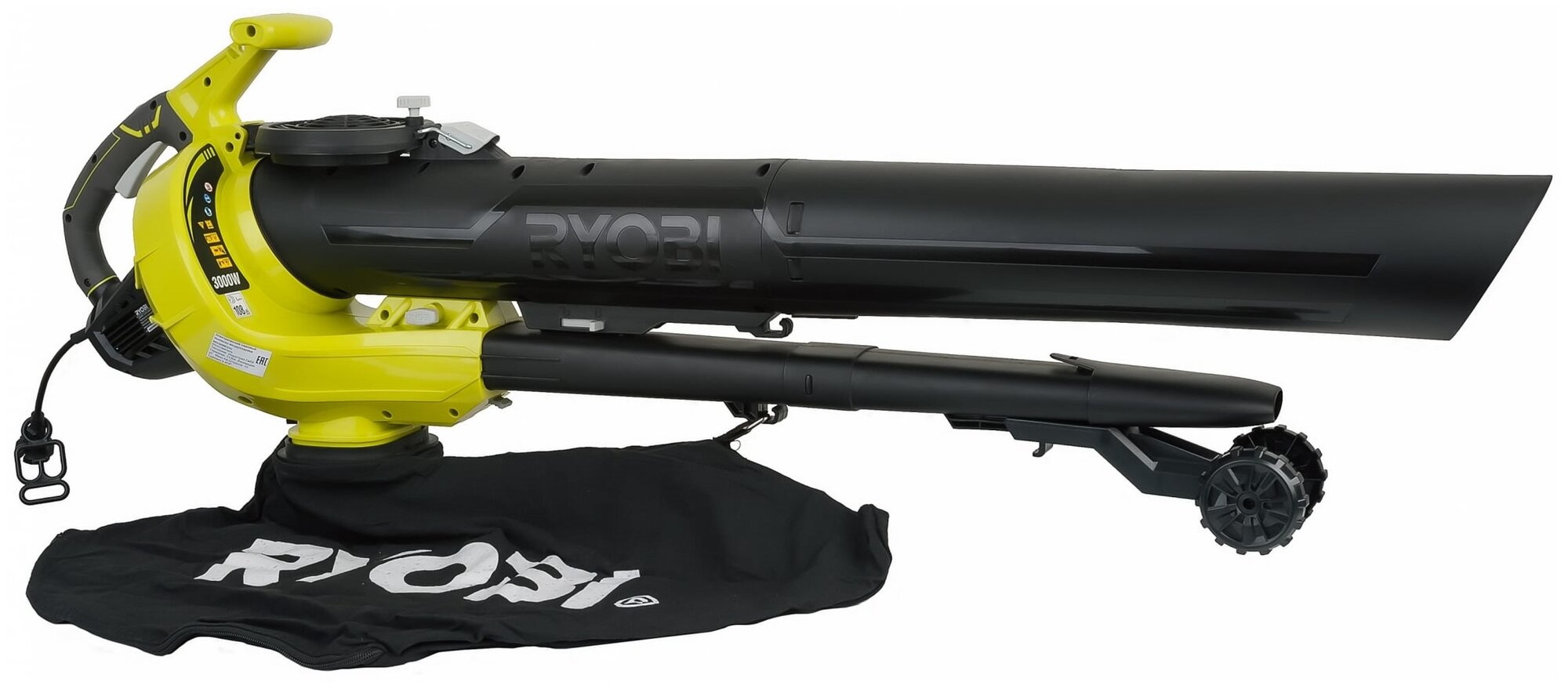 Садовый пылесос Ryobi RBV3000CESV 3002190 - фотография № 3