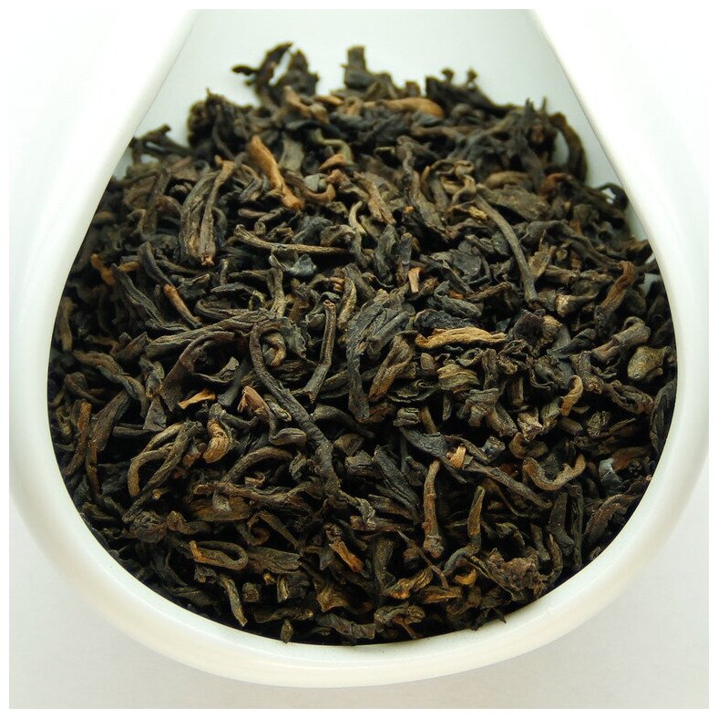 Аромат чая, Пуэр шу, Китайский черный чай, листовой чай, 100гр - фотография № 1