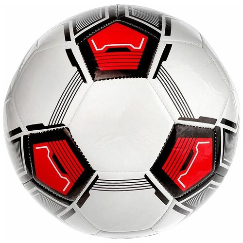 фото Мяч футбольный пвх глянцевый 22 см игротрейд