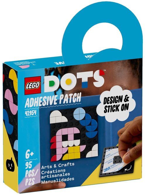 Набор с элементами конструктора LEGO DOTS 41954 Adhesive Patch, 95 дет.