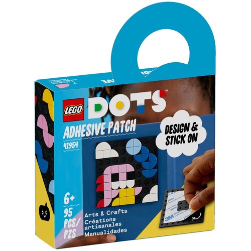 Набор с элементами конструктора LEGO DOTS 41954 Adhesive Patch, 95 дет.