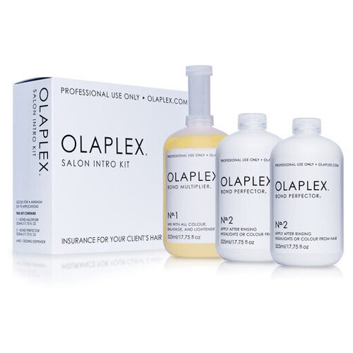 Olaplex Salon Intro Kit 3*525 мл Набор Олаплекс 3*525 мл olaplex bond builder kit набор интенсивное восстановление волос