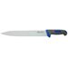 Нож для убоя с двусторонней заточкой (для убоя) UltraComfort Лезвие 30см, синий