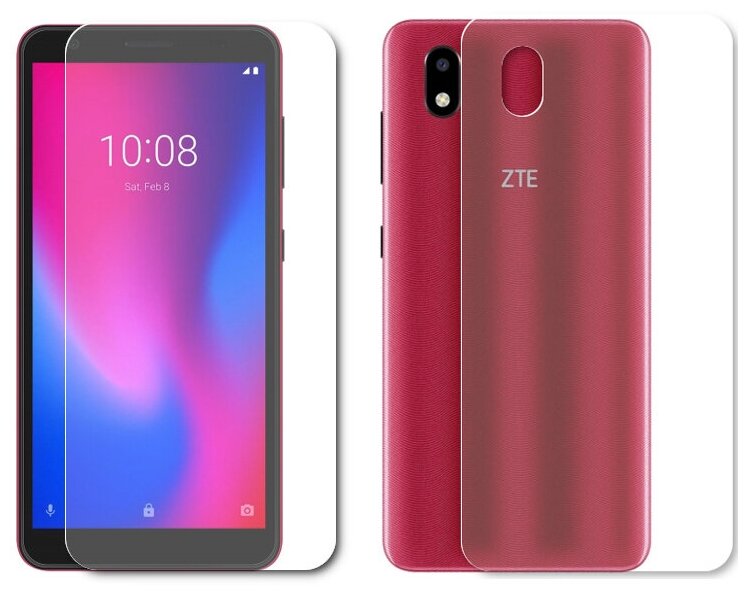 Пленка гидрогелевая LuxCase для ZTE Blade A3 2020 0.14mm Front Matte 86768 - фото №2