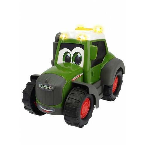 Трактор Happy Fendt 16 см свет звук Dickie Toys 3812005-1, Dickie трактор happy fendt с прицепом для перевозки животных 30 см свет звук dickie toys 3815004