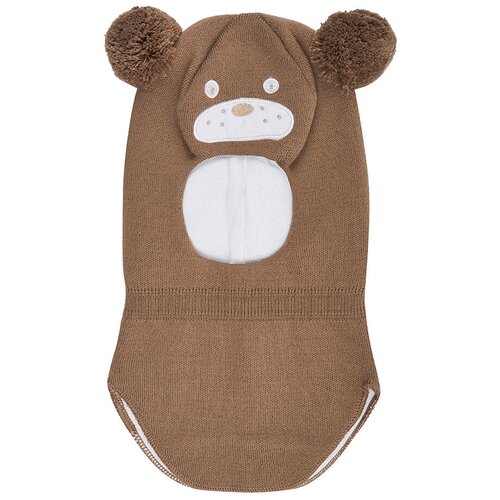 фото Aaw201k1hw24 шапка-шлем д/мал. "миха" р. 46-48 цвет коричневый oldos