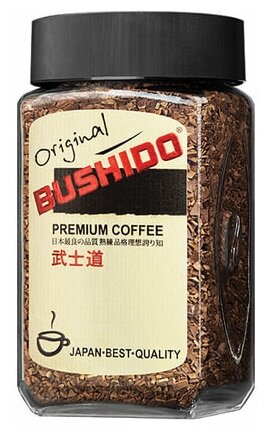 Кофе растворимый BUSHIDO "Original", комплект 5 шт., сублимированный, 100 г, 100% арабика, стеклянная банка, 1004 - фотография № 6