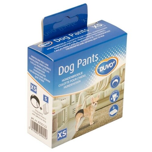 фото Трусы для собак duvo+ "dog pants" xs (18-23см) (бельгия)