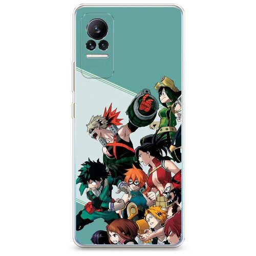 фото Силиконовый чехол "boku no hero academia" на xiaomi civi / cяоми cиви case place