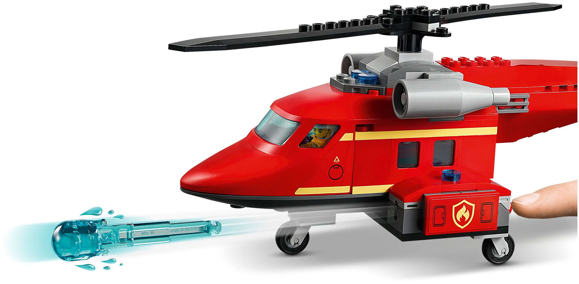Конструктор LEGO City 60281 Спасательный пожарный вертолёт - фото №17