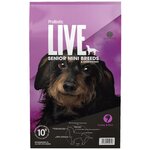 PROBIOTIC LIVE DOG диетический для пожилых собак маленьких пород с индейкой (7,5 кг) - изображение