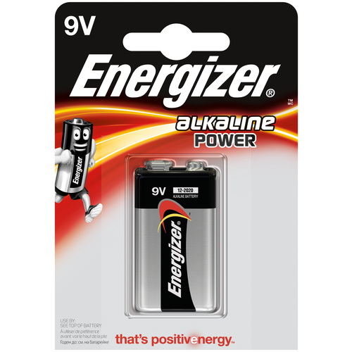 Элемент питания Energizer Base 9V элемент питания energizer 6lr61 9v 6lr61 б1 10 energizer арт 9v6lr61
