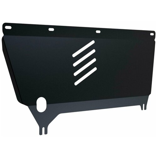 фото Защита картера и кпп автоброня для citroen c3 picasso 2009-2012/peugeot 207 2006-2013, сталь 1.8 мм, с крепежом, 111.01202.1