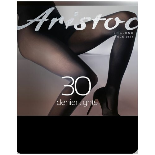 Колготки Aristoc, 30 den, размер M-L, черный колготки aristoc fashion 30 den размер m l черный
