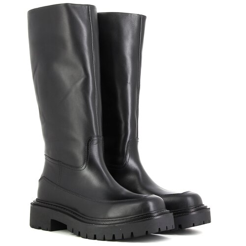 Сапоги женские, Pixy, размер 39, черный, натуральная кожа