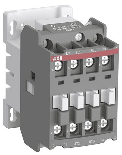 Контактор модульный ABB AX 25-30-10-80 (1SBL931074R8010) 230 В 25 А тип AC 3P с катушкой управления