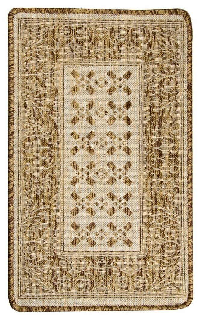 Ковер-циновка Люберецкие ковры Эко 77010-01, 1,2 x 1,7 м - фотография № 1
