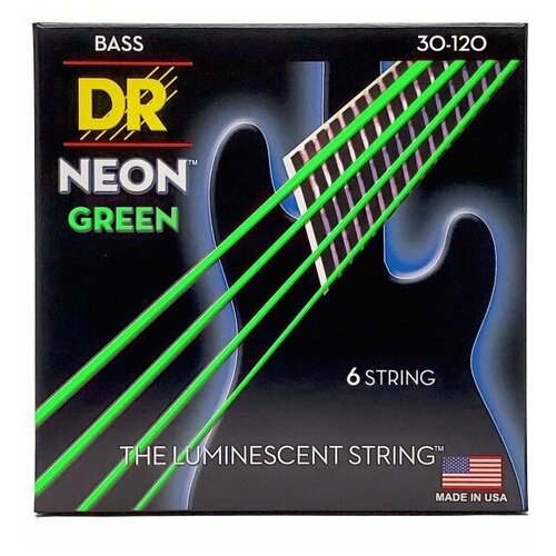 DR Strings NGB6-30/120 HI-DEF NEON Струны для 6-струнной бас-гитары