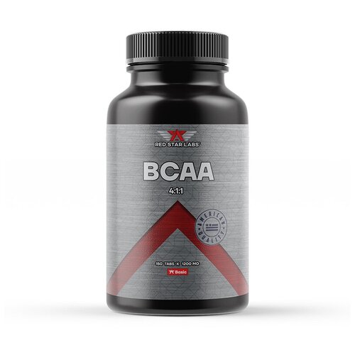 Аминокислота Red Star Labs BCAA 4:1:1, 150 таблеток