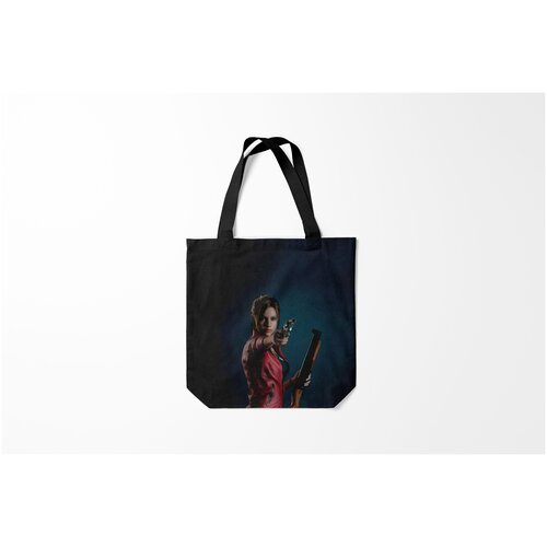 фото Сумка-шоппер / 40х40 см / геймерам / resident evil claire redfield burnettie