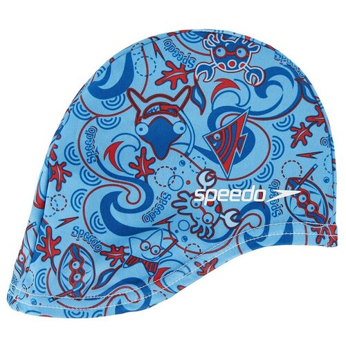 фото Шапочка для плавания детская speedo sea squad polyester cap jr арт.8-07997a264