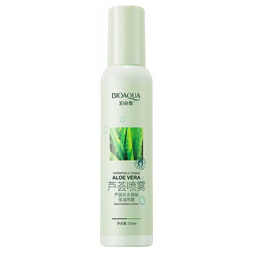 BioAqua Спрей для тела с алоэ вера Hydrating&Toning Aloe Vera, 150мл