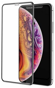 Фото Защитное стекло для Apple iPhone XS / iPhone X / 11 pro черное