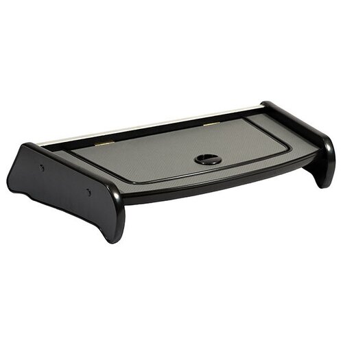 Столик на панель Газелист52 для Газель Next перфорированная кожа, с откидной крышкой, серый